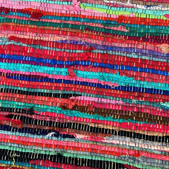 Colorful Chindi Rug - Picture 2 of 3